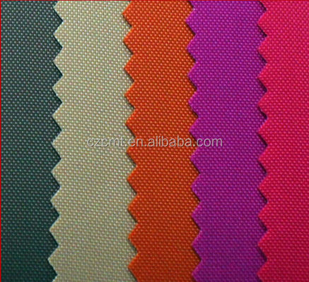 Tissu en polyester/pvc revêtu 210D/420D Nylon/polyamide oxford résistant à l'eau et durable