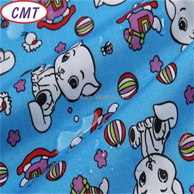 Imprimé de dessin animé 100% polyester