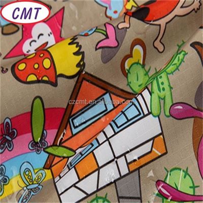Imprimé de dessin animé 100% polyester