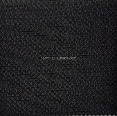 Rétracteur de flamme de poids moyen 100% polyester diamant noir tissu jacquard 420D Oxford