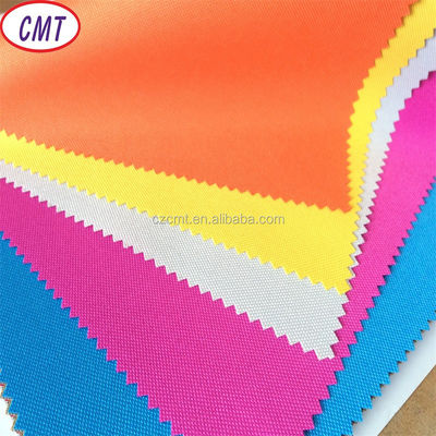 Tissu polyester imperméable tissé simple 600Dx600D avec revêtement PU Changzhou Cement