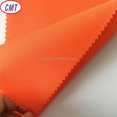 Tissu polyester imperméable tissé simple 600Dx600D avec revêtement PU Changzhou Cement