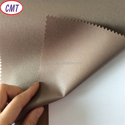 Tissu polyester imperméable tissé simple 600Dx600D avec revêtement PU Changzhou Cement