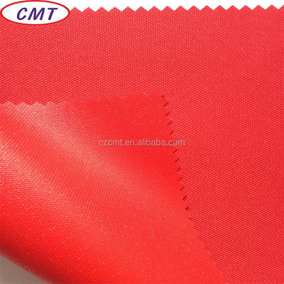 Tissu polyester imperméable tissé simple 600Dx600D avec revêtement PU Changzhou Cement