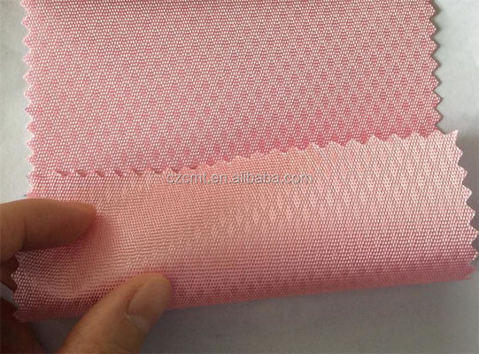 Couche de barrette rose diamant implique jacquard 100% polyester tissu oxford pour articles