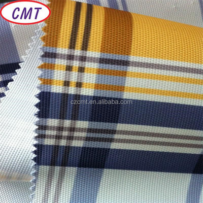 600d Polyester Oxford Tissu imprimé imperméable à l'eau et revêtu pour les auvents résistants au soleil