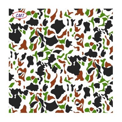 Tissu d'Oxford imperméable à l'eau camouflage Impression Tissu PU pour sac avec taille personnalisée