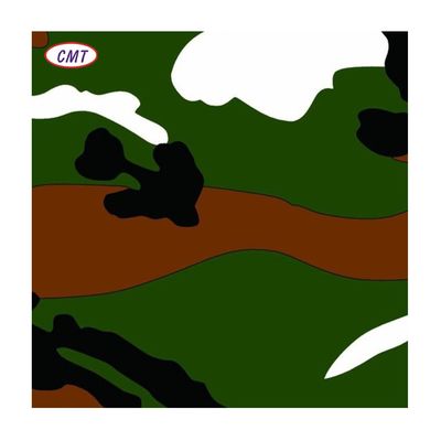 Tissu d'Oxford imperméable à l'eau camouflage Impression Tissu PU pour sac avec taille personnalisée