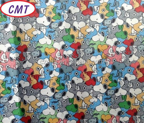 Impression Snoopy en tissu d'Oxford enduit de revêtement résistant de poids moyen