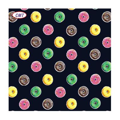Tissu d'impression tissé en nylon spandex revêtu de couleurs accrocheuses pour les échantillons OEM et ODM