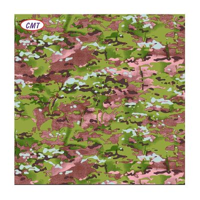 Poids moyen Imprimé 500D 1000D Cordura Tissu en vrai bois Camo pour équipement tactique