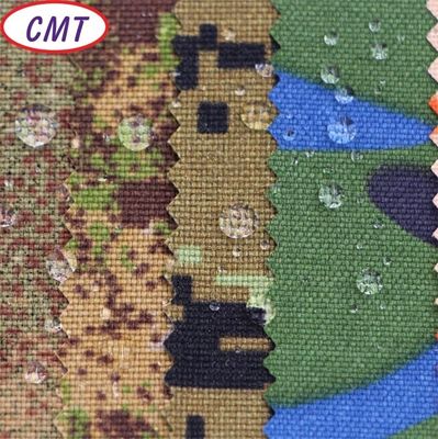 Poids moyen Imprimé 500D 1000D Cordura Tissu en vrai bois Camo pour équipement tactique