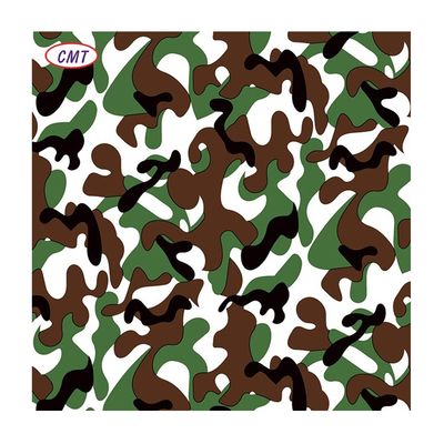 Couche personnalisée de tissu d'Oxford pour la chasse Moq faible 1050d Tissu de nylon de camouflage imprimé