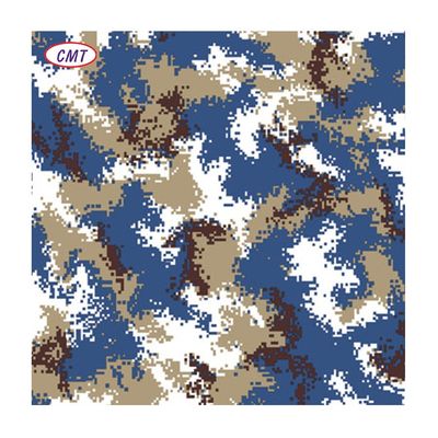 Couche personnalisée de tissu d'Oxford pour la chasse Moq faible 1050d Tissu de nylon de camouflage imprimé