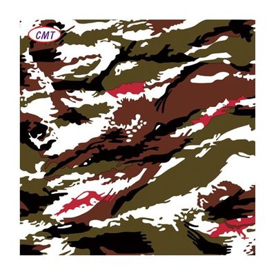 Tissu de camouflage en nylon 500D de poids moyen pour vêtements et tentes Nombre de fils 1050D*1050D