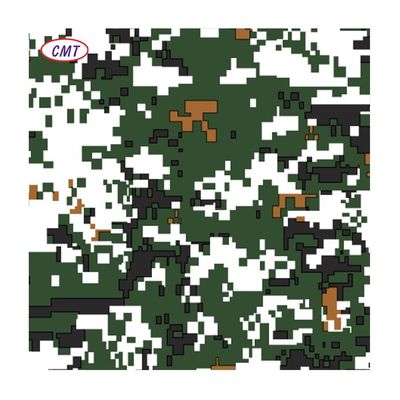 Tissu de camouflage en nylon 500D de poids moyen pour vêtements et tentes Nombre de fils 1050D*1050D