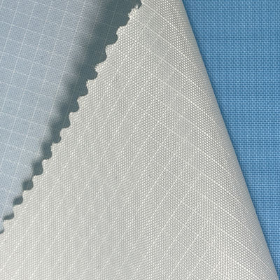 Polyester FDY Ripstop Tissu vérifié de Changzhou Cement Fourniture Tissu revêtu en PU pour tente