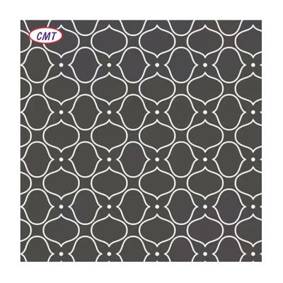 600D PU revêtu imperméable noir et blanc polyester imprimé tissu d'Oxford pour extérieur