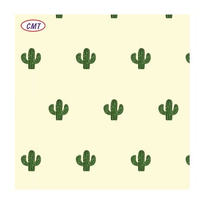 Exemple de taille A4 Exemple de motifs géométriques Print dispersé Polyester Lit de feuille de tissu