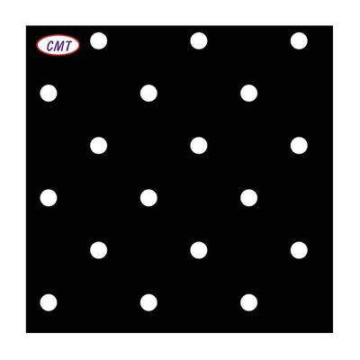 Exemple de taille A4 Exemple de motifs géométriques Print dispersé Polyester Lit de feuille de tissu