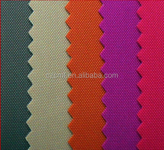 Tissu en polyester/pvc revêtu 210D/420D Nylon/polyamide oxford résistant à l'eau et durable