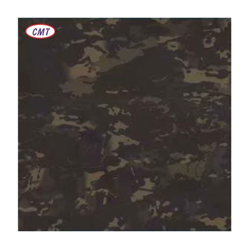 Tissu d'Oxford imperméable à l'eau camouflage Impression Tissu PU pour sac avec taille personnalisée