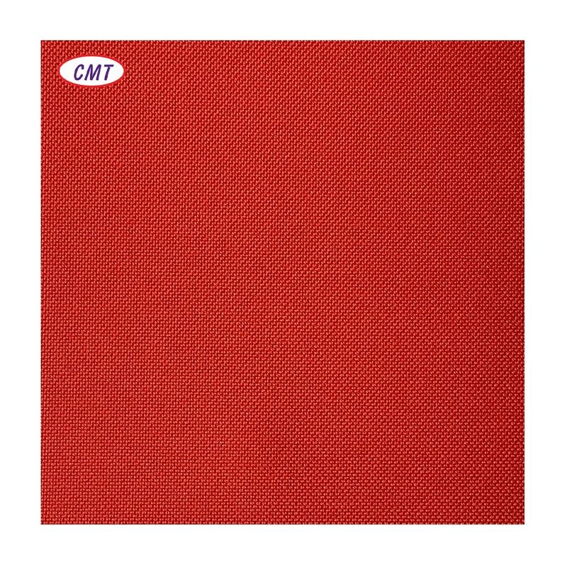 Densité 600D en toile de polyester simple 6x6 PVC Tissu oxford pour sacs de tente Résistant aux déchirures